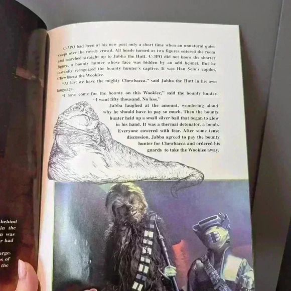 Star wars return of the Jedi book - Picture 9 of 10